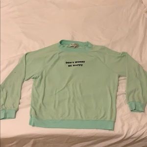 Wildfox Don’t Worry Be Happy Sweater